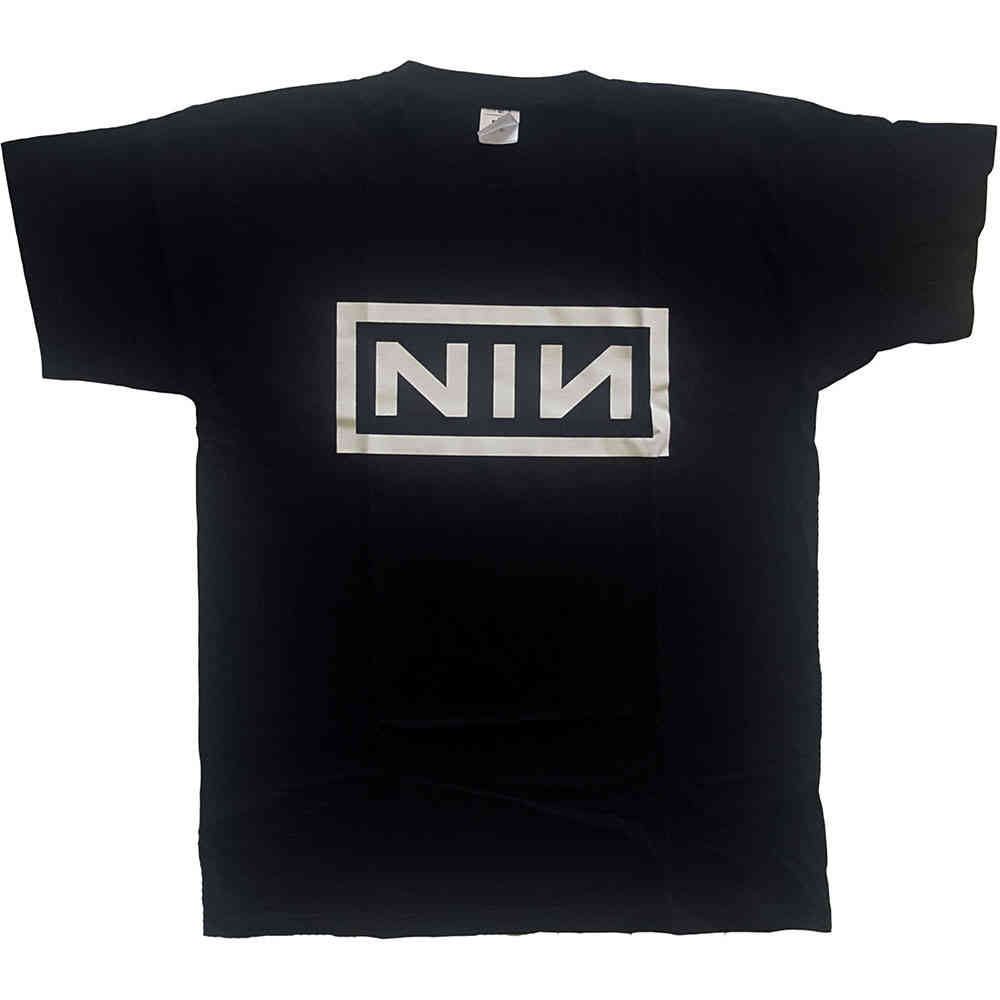 Nine Inch Nails - Classic Logo Heren Tshirt - Zwart